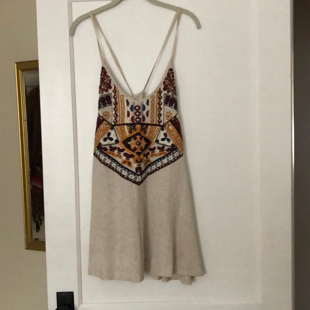 Tribal spaghetti strap dress